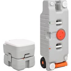 Hyttetoaletter og utedoer vidaXL Portable Camping Toilet and Water Tank Set