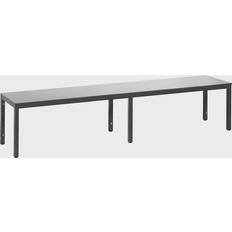 Silber Toilettensitze Basic Plus Cloakroom Bench