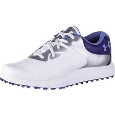 Under Armour Dame Golfsko Under Armour UA W Charged Breathe SL Sneakers White