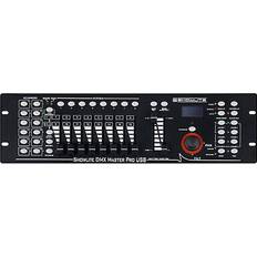 Studioausrüstung Showlite 192 kanal profi dmx controller disco led dj licht steuerung rack lichtpult usb