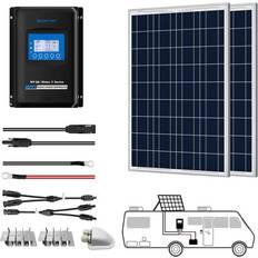 ACOPower 200W 12V Poly Solar RV Kits 30A MPPT Charge Controller