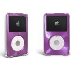 MP3 Players Purple For Apple iPod Classic Hard Case with Aluminum Plating 80gb 120gb 160gb