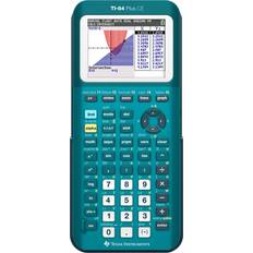 Calculators Texas Instruments Texas Instruments TI-84 Plus CE Color Graphing Calculator, Teal Metallic