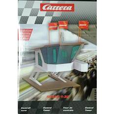 Scale Models & Model Kits Carrera 21124 Control Tower Building Realistic Scenery Accessory for Slot Race Track Sets, White