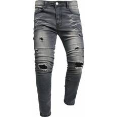 Shein Jeans Shein Men Ripped Skinny Jeans