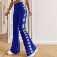 Shein XXL Pants Shein Striped Side Flare Leg Trousers