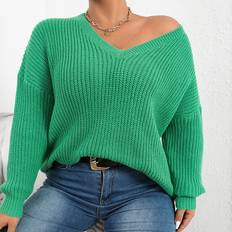 Shein Plus Drop Shoulder Jumper