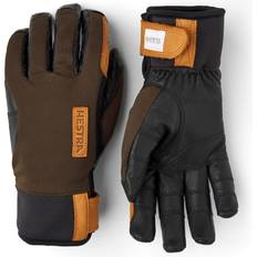 Brune - Herre Hansker & Votter Hestra Ergo Grip Active Wool Terry Gloves - Dark Forest/Black price
