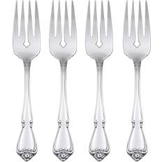 Stainless Steel Dessert Forks Oneida True Rose Dessertgabel