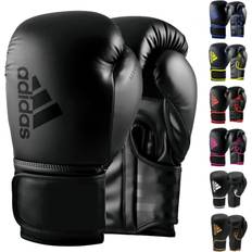 Kampfsport Adidas Hybrid Boxhandschuhe schwarz