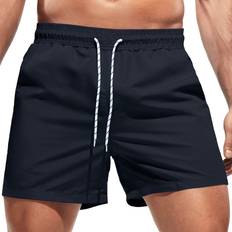 Shein Herren Badehosen Shein Men Solid Swim Trunks