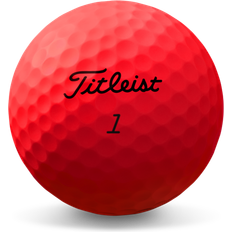 Titleist TruFeel Matte Red Golf Balls 12pack