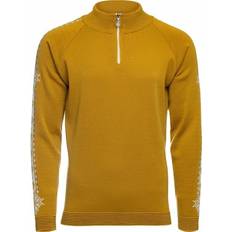 Gule - Herre - Strikkegensere Dale of Norway Geilo Sweater Men's - Mustard