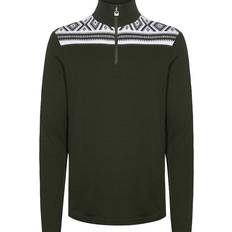 Dale of Norway Cortina Basic Wool Sweater Merino - Dark Green
