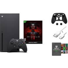 Game Consoles Microsoft Xbox Series X – Diablo IV Bundle, 1TB SSD Video Gaming Console with One Xbox Wireless Controller, Xbox 3 Month Game Pass Ultimate