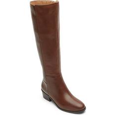 Rockport High Boots Rockport Womens Evalyn Tall Boots Saddle Saddle