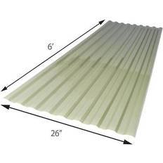 Polycarbonate Polycarbonate Sheet Misty Green roof panel corrugated 26 6 rot resistant