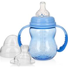 Nuby Baby Bottle Nuby 3-Stage Trainer Cup Blue 8oz