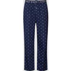 Polo Ralph Lauren Weiß Nachtwäsche Polo Ralph Lauren Pyjamahose Blau Straight für