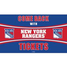 Carpets & Rugs Evergreen New York Rangers ""Come Back With Tickets"" Trapper Multicolor, Red, Green