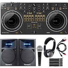 Pioneer DJ DDJ-REV1 Scratch Style 2-Channel Controller w Speakers Headphones