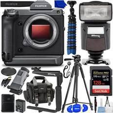 Fujifilm Digital Cameras Fujifilm FUJIFILM GFX 100 Medium Format Mirrorless Camera 600020930 12PC Accessory Kit