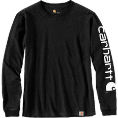 Carhartt Women's Graphic Heavyweight Long-Sleeve T-shirt - Black