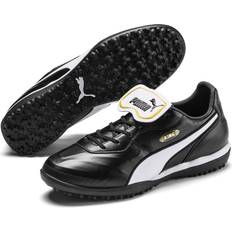 Puma Men Soccer Shoes Puma King Top TT Black-White