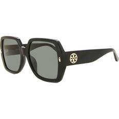 Tory Burch Kira Slim Rectangular Sunglasses - ShopStyle