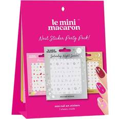 Gaveeske & Sett Le Mini Macaron Nail Art Stickers Party Pack
