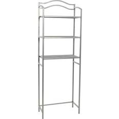 Silver Over the Toilet & Bathroom Storage Household Essentials Metal Bathroom 3-Tier Over-the-Toilet Storage Rack