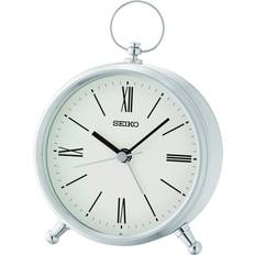Alarm Clocks Seiko Ming Bedroom Alarm Clock, Silver