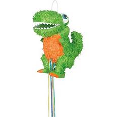 Piñatas Unique T-Rex-Piñata grün