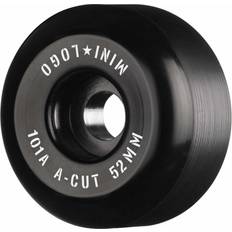 Mini Logo Skateboard Hjul A-cut "2" 52mm 101A Svart 4-pak