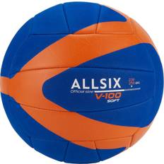 Volleyball V100 Soft 230–250 g 10–14 Jahre blau/orange EINHEITSFARBE 5