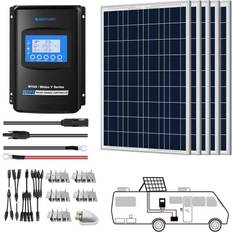 ACOPower 500W 12V Poly Solar RV Kits 40A MPPT Charge Controller