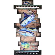 Wall Shelves Guy Harvey Rush Creek World Map Wall Shelf