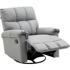 Homcom Modern Gray Armchair 38.2"
