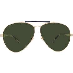 Gucci Women Sunglasses Gucci Green Pilot GG1287S 003 61