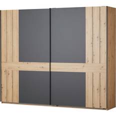 Uno Schwebetürenschrank, 2-türig Kleiderschrank 270x226cm