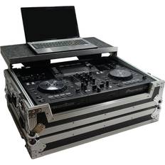 Laptop Stands Harmony HCXDJRRLT Flight Angle Glide Laptop Stand DJ 1U Rack Case Pioneer XDJ-RR