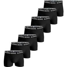 Björn Borg Kid's Core Boxer 7-pack - Black (10000104-MP002)