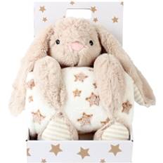 Babytepper CarloBaby Fleece Blanket & Stuffed Animal Rabbit