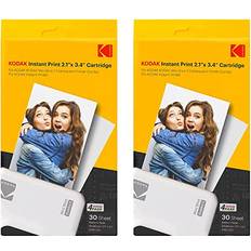 KODAK Mini Shot 2 Retro 4PASS 2-in-1 Instant Digital Camera and Photo  Printer (2.1x3.4 inches) + 68 Sheets Gift Bundle, White Printer + 68 Sheets  + Accessories White