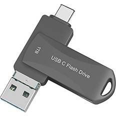 1tb usb flash drive for phone, dual usb3.1 to usb c memory stick 1000gb, wofi
