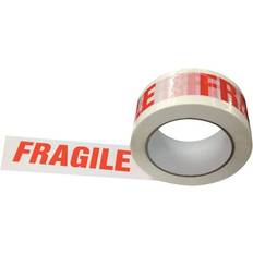 Pakketape Lyreco Emballasjetape Fragile PP 50mmx100m 6