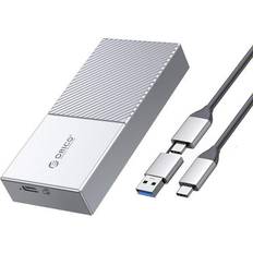 ORICO 40Gbps M.2 NVMe SSD Enclosure USB4 PCIe3.0x4 USB C Aluminum External  Adapter Compatible with Thunderbolt 3 4 Tool Free