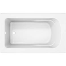 White Built-In Bathtubs PROFLO PROFLO PFS6036N Lansford Drop In Acrylic Soaking Tub Tub