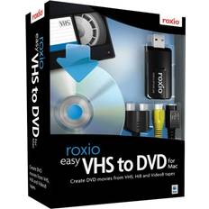 Roxio Easy VHS to DVD for MAC Box pack 1 user DVD Mac