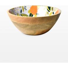 Dessert Bowls Coton Colors Coton Johnson Citrus Mango Wood Footed Dessert Bowl